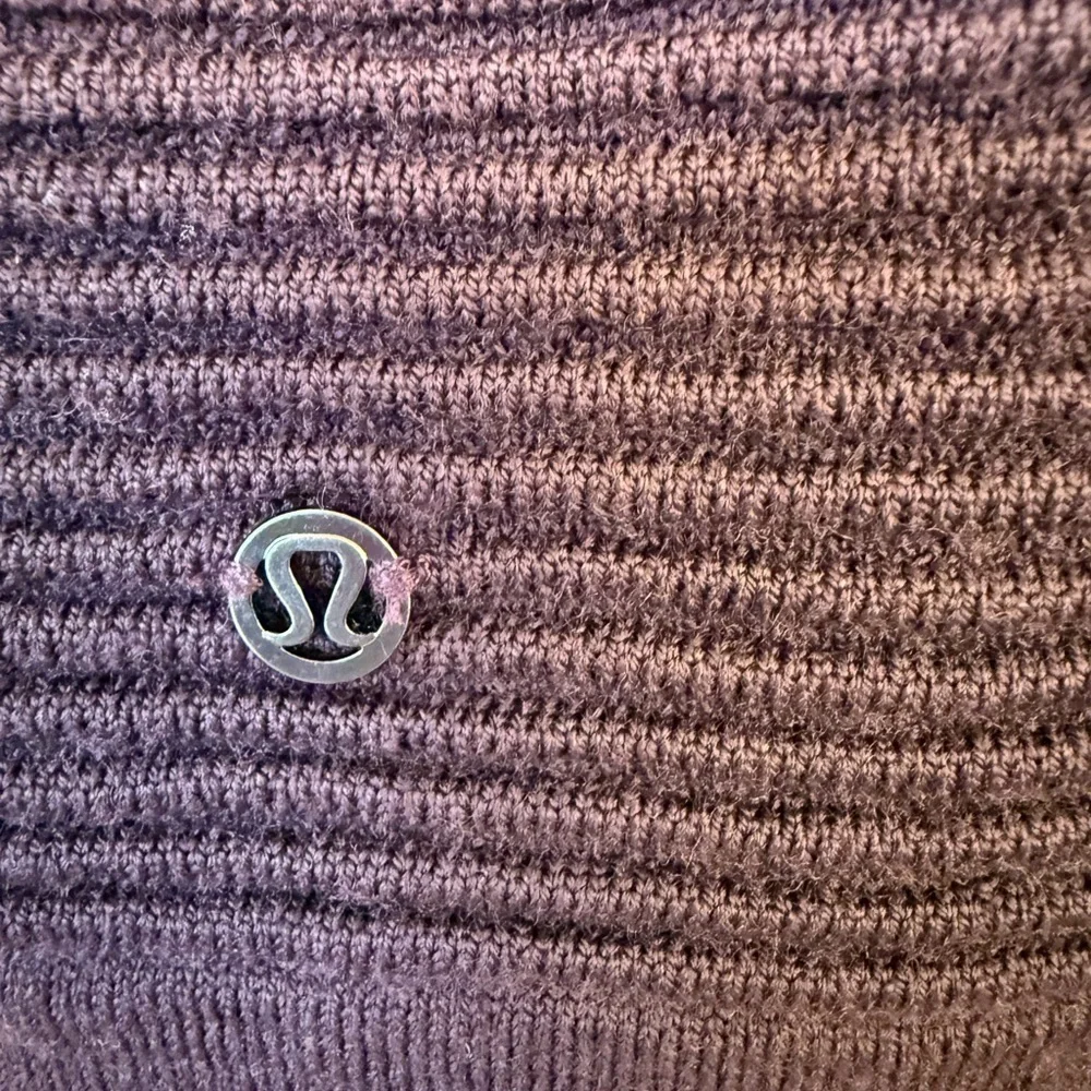 Lululemon Sit In Lotus Merino Wool Wrap Cardigan Sweater Size Medium